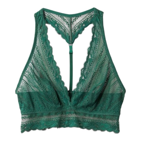 Auden Other - Auden NWT Unlined Racerback Green Bralette Size Medium